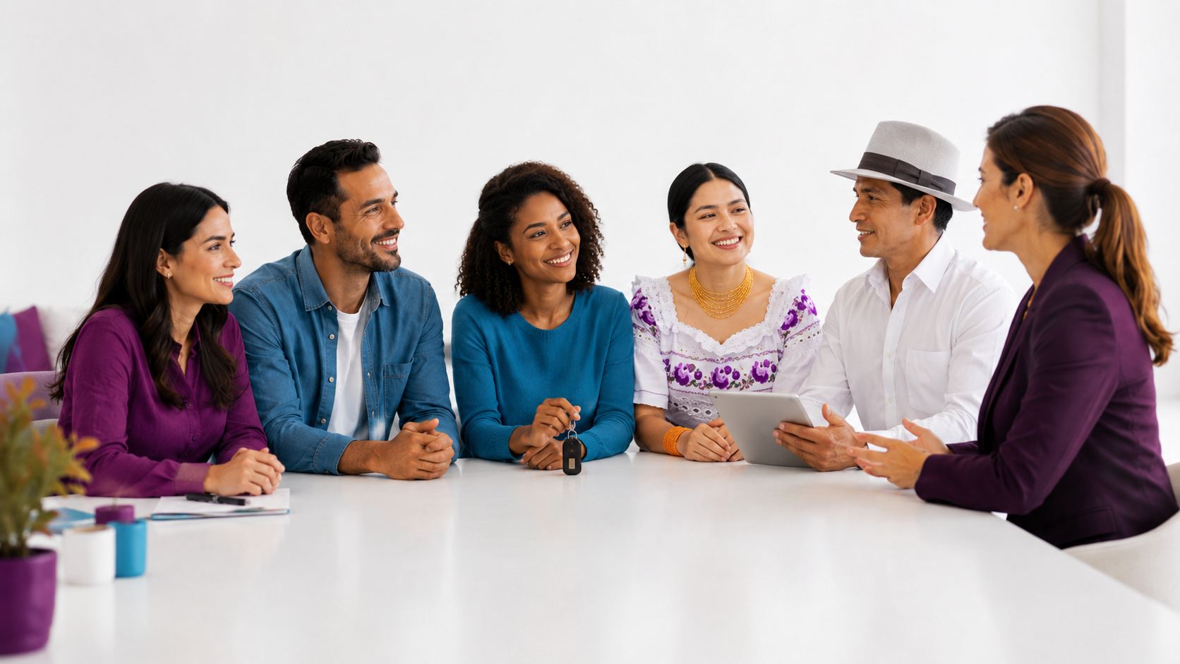 Equipo de Jikary brindando asesoria financiera